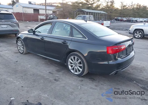 2013 Audi A6 3.0T Premium from USA, damaged, VIN WAUHGAFC3DN004300